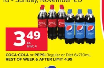 Rexall Coca-cola or pepsi offer