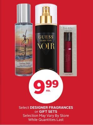 Rexall Select designer fragrances or gift sets offer