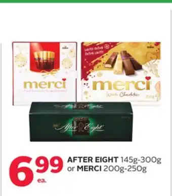 Rexall After eight 145g-300g or merci 200g-250g offer