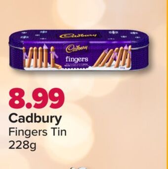 PharmaChoice Cadbury fingers tin offer