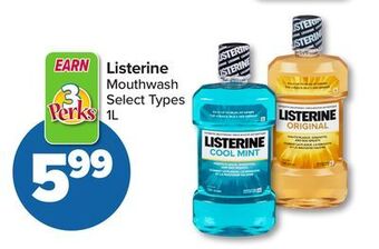 PharmaChoice Listerine mouthwash offer