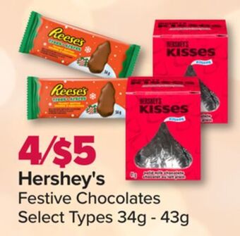 PharmaChoice Hershey's festive chocolates offer