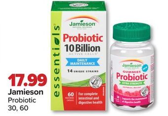 PharmaChoice Jamieson probiotic offer