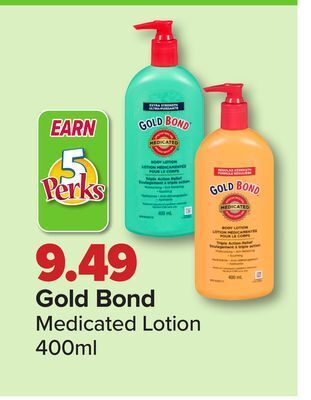 PharmaChoice Gold bond medicated lotion offer