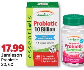 PharmaChoice Jamieson probiotic offer