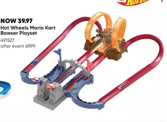 Toys R us Hot wheels mario kart bowsers castle chaos play set offer