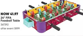 Toys R us Fifa world cup 24" (60cm) football (foosball) table offer