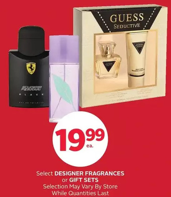 Rexall Designer fragrances or gift sets offer