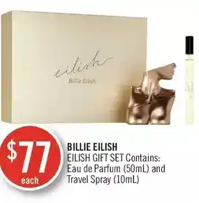 Shoppers Drug Mart Billie eilish eilish gift set offer