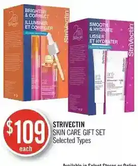 Shoppers Drug Mart Strivectin skin care gift set offer