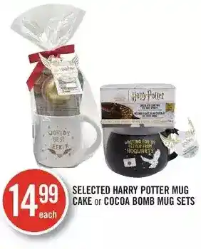 Shoppers Drug Mart Harry potter mug cake or cocoa bomb mug sets offer