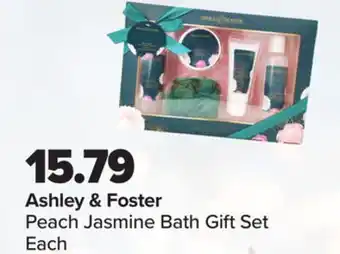 PharmaChoice Ashley & foster peach jasmine bath gift set offer