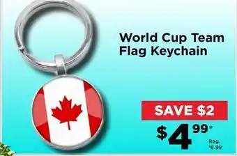 Showcase Word cup keychain offer