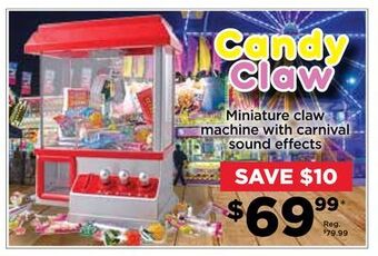 Showcase Candy claw offer