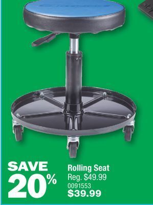 PartSource Rolling seat offer