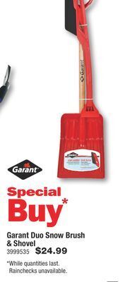 PartSource Garant duo snow brush & shovel offer