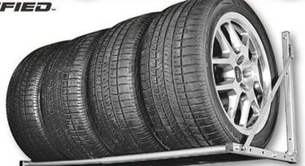PartSource Folding tire rack offer