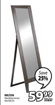 JYSK Milton standing mirror offer