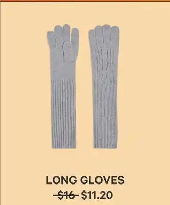 Joe Fresh Long gloves offer