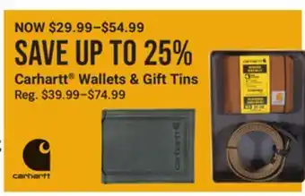 Carhartt® wallets & gift tins