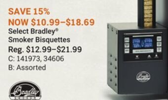 Bass Pro Bradley® smoker bisquettes offer