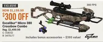 Excalibur® micro 380 crossbow combo