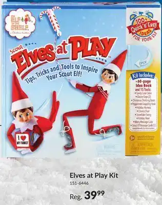 Party City The elf on the shelf scout elves at play® 100+ idea christmas book offer