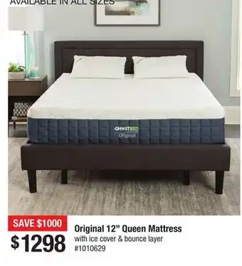 Bad Boy Superstore Original 12" queen mattress offer