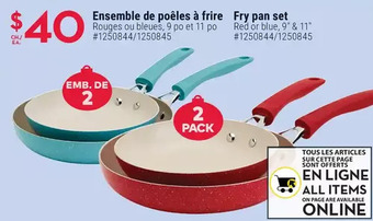 Giant Tiger Fry pan set offer