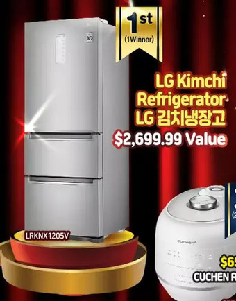 Galleria Supermarket Lg kimchi refrigerator offer