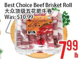 Bestco Food Mart Best choice beef brisket roll offer