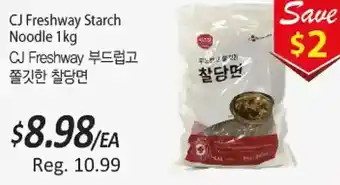 Galleria Supermarket Cj freshway starch noodle offer
