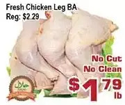 Top Food Supermarket Fresh chicken leg ba offer