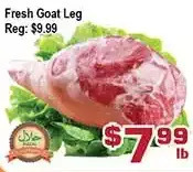 Top Food Supermarket Fresh goat leg offer