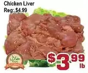 Top Food Supermarket Chicken liver offer
