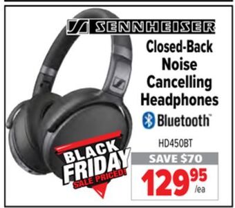 2001 Audio Video Sennheiser noise closed-back cancelling headphones offer