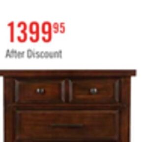The Brick Sonoma chest offer