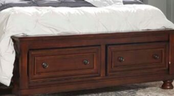 The Brick Chelsea queen storage bed offer