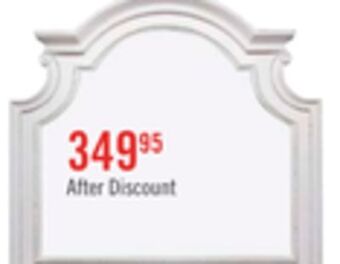 The Brick Grace mirror - antique white offer