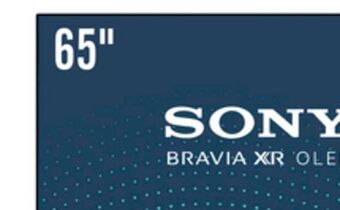 The Brick Sony 65" bravia xr a80k 4k hrd oled smart google tv - 2y4367 offer
