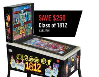 The Brick Toyshock class of 1812 12-in-1 digital pinball offer