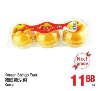 T&T Supermarket Korean shingo pear offer