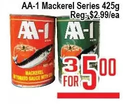 Skyland Foodmart Aa-1 mackerel series offer