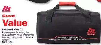 PartSource Motomaster premium safety kit offer