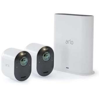 Visions Electronics Arlo ultra 4k wire-free system with two 4k cams offer