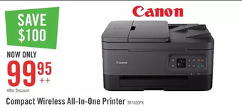 The Brick Canon compact wireless all-in-one printer offer