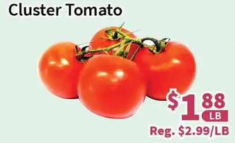 Blue Sky Supermarket Cluster tomato offer