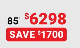 Visions Electronics Samsung qn800b neo qled 8k smart tv 85" offer