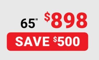 Visions Electronics Lg 65" nano75uqa smart tv offer
