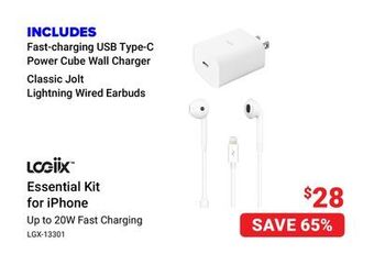 Visions Electronics Logiix essential kit for iphone offer